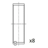FAI AutoParts hajtókar csapágy BB2082-STD