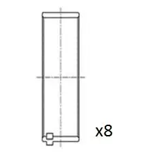 FAI AutoParts hajtókar csapágy BB2082-STD autóalkatrész