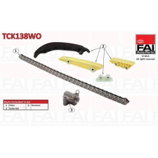 FAI AutoParts Vezérműlánc készlet FAI AutoParts TCK138WO kormányvezérlő és kiegészítői