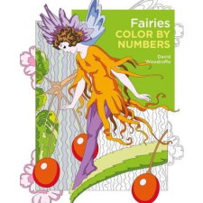  Fairies Color by Numbers idegen nyelvű könyv