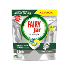  Fairy Jar Platinum Plus mosogatógép kapszula, 75 db tisztító- és takarítószer, higiénia