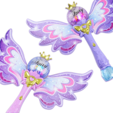 Fairy varázspálca formájú automata buborékfújó pisztoly (BBJ) buborékfújó