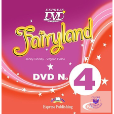 Fairyland 4 DVD Pal idegen nyelvű könyv