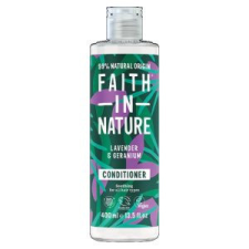 Faith in nature hajkondícionáló levendula-geránium 400 ml hajbalzsam