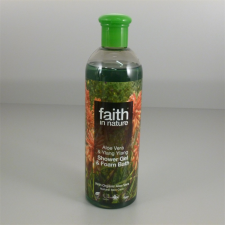  Faith In nature tusfürdő aloe vera-ylang ylang 400 ml tusfürdők