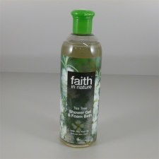  Faith In nature tusfürdő teafa 400 ml tusfürdők