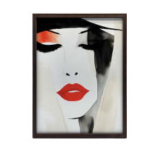  FAKERETES FALI PLAKÁT ART OF RED 70x100 CM grafika, keretezett kép