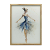  FAKERETES FALI PLAKÁT BALLERINA ELEGANCE OF DANCE 50x70 CM