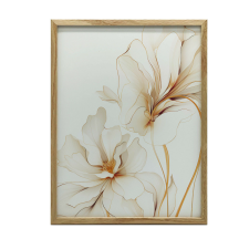 FAKERETES FALI PLAKÁT ELEGANT GENTLITY 30x40 CM grafika, keretezett kép