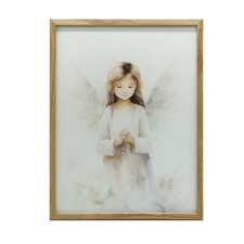  FAKERETES FALI PLAKÁT HOLY WINGS 70x100 CM grafika, keretezett kép