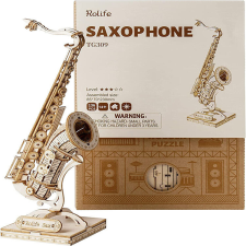 Fakopáncs 3D modell - Szaxofon puzzle, kirakós