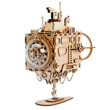 Fakopáncs 3D modell - Tengeralattjáró puzzle, kirakós