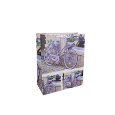 Fakopáncs Ajándéktasak - kicsi (lila bicikli) ajándéktasak