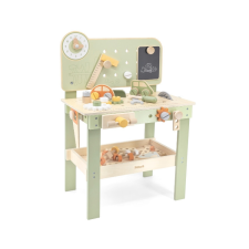 Fakopáncs Fa játék munkapad - pasztell zöld (polarB) barkácsolás, építés