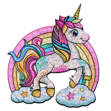 Fakopáncs Fa puzzle, színes A4 méretű (unikornis) puzzle, kirakós