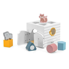 Fakopáncs Formabedobó doboz zörgő formákkal - PolarB fajáték