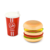 Fakopáncs Játék hamburger és Viga cola