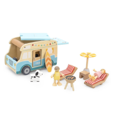 Fakopáncs Kempingautó tartozékokkal fajáték