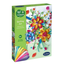 Fakopáncs Papírdísz, virágok, quilling-készlet fajáték