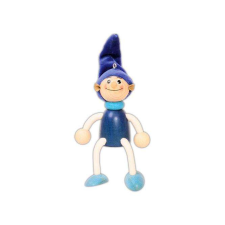 Fakopáncs Rugós figura (manó-fiú, kék) játékfigura