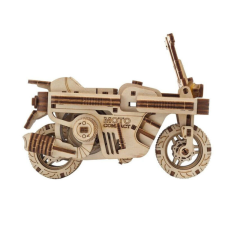 Fakopáncs UGEARS Moto compact összecsukható robogó - mechanikus modell puzzle, kirakós