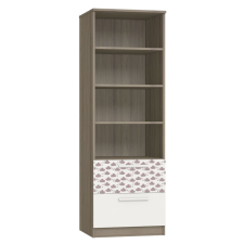 FAKTUM Poppi Állószekrény - Felhő Minta - 182cm bútor