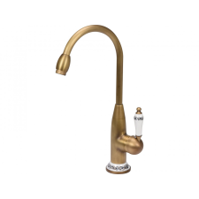 FALA MOSOGATÓ CSAPTELEP KERÁMIA FOGANTYÚVAL RETRO BRONZ 2 (75831) csaptelep