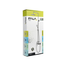 FALA Zuhanyoszlop inox Steely1 csaptelep