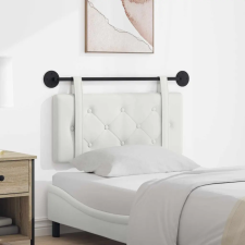  Fali Fejtámla Falra szerelhető Fehér 80 cm Műbőr ágy és ágykellék