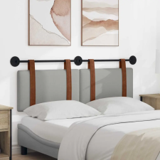  Fali Fejtámla Falra szerelhető Felhőszürke 140 x 40 cm Faanyag ágy és ágykellék