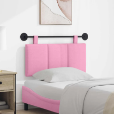  Fali Fejtámla Falra szerelhető Rózsaszín 100 x 55 x 5 cm szövet ágy és ágykellék