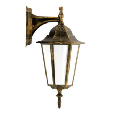 Fali lámpa kerti homlokzati lámpa LIGURIA-LT alsó 1xE27 Patina - GOLDLUX (Polux) kültéri világítás
