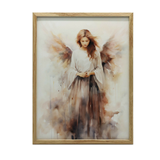 FALI PLAKÁT ANGYAL ELEGANCE KERET NÉLKÜL 40x50 CM MATT PAPÍR grafika, keretezett kép