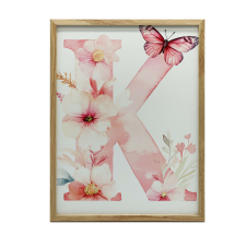 FALI PLAKÁT ARANY KERETBEN GYERMEKEK VILÁGÁBA 50x70 CM grafika, keretezett kép
