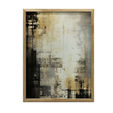 FALI PLAKÁT ARANY KORTÁRS KLÍMA KERETBEN 50x70 CM grafika, keretezett kép