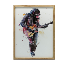 FALI PLAKÁT GITÁR MASTER KERET NÉLKÜL 40x50 CM MATT PAPÍR grafika, keretezett kép
