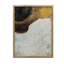  FALI PLAKÁT GOLD ELEGANCE KERET NÉLKÜL 40x50 CM MATT PAPÍR grafika, keretezett kép