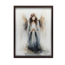 FALI PLAKÁT SZIMFÓNIÁJA KÉK KERET NÉLKÜL 50x70 CM MATT PAPÍR grafika, keretezett kép