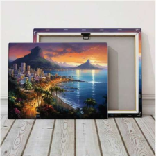 Fali vászonkép kerettel, Aurora Painting - Rio de Janeiro tapéta, díszléc és más dekoráció
