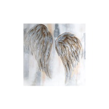  Falikép 652 Acélszürke 100x100x3 cm grafika, keretezett kép