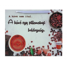 Falikép, A kávé nem ital, a kávé egy pillanatnyi boldogság grafika, keretezett kép
