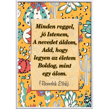  Falikép – A nevedet áldom (videóvetítő opcióval) grafika, keretezett kép