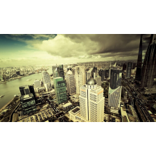  Falikép A szürke város, 400 x 250 cm tapéta, díszléc és más dekoráció