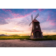  Falikép City87 Windmills Dél-Korea, 400 x 250 cm tapéta, díszléc és más dekoráció