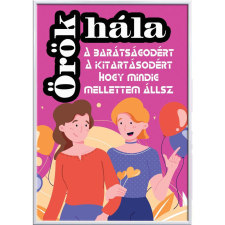  Falikép – Örök hála a barátságodért 2. (videóvetítő opcióval) grafika, keretezett kép