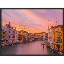  Falikép – Velencei látkép (videóvetítő opcióval) grafika, keretezett kép