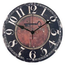 Falióra / Fából; KULCS design, Átmérő: 30 cm falióra