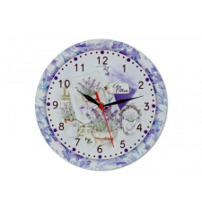 Falióra levendulás 28 cm falióra