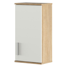 Faliszekrény, sonoma tölgy/matt fehér LESSY NEW 04 fürdőszoba bútor