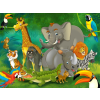  Falmatrica Dzsungel állatok, gyerekrajzok4, 350 x 200 cm